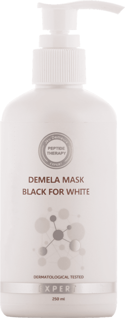 Demela Mask Black for White